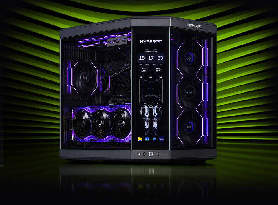 HYPERPC AURORA based on Palit GeForce RTX 5080 GameRock