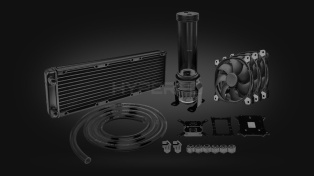 CPU + GPU Liquid Cooling Kit, 2 Graphics Cards